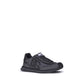 Black Fabric Athletic Sneakers
