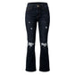 Blue Cotton Women Jeans