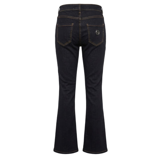 Blue Cotton Women Jeans