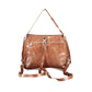Brown Polyurethane Women's Bag