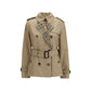 Beige Cotton Coat
