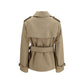 Beige Cotton Coat