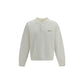 White Cotton Sweatshirt