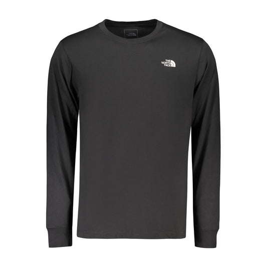 Black Cotton Men's T-Shirt
