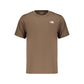 Brown Cotton Men's T-Shirt