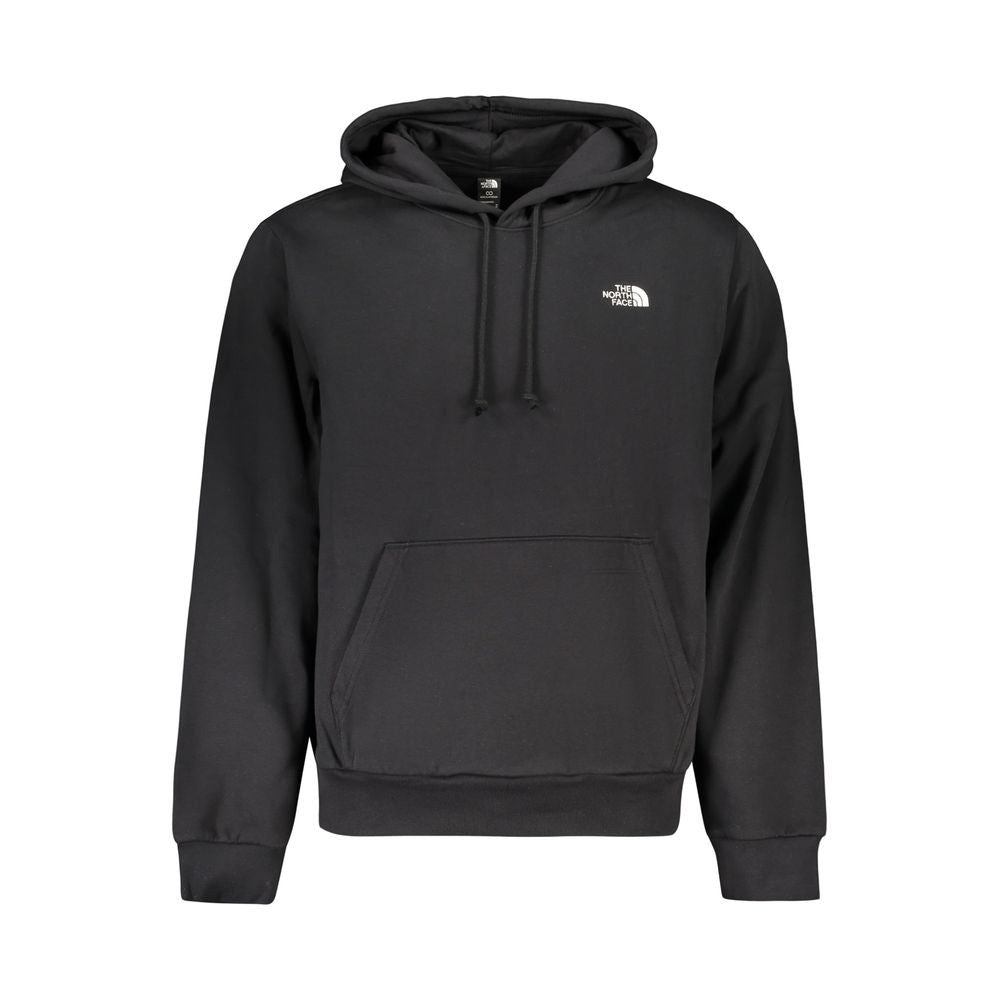 Black Cotton Men's Sweatshirt