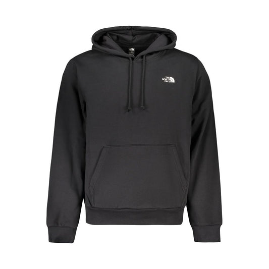 Black Cotton Men's Sweatshirt