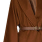 Brown Virgin Wool Jacket