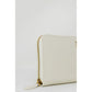 Cream Leather Wallet