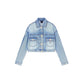 Blue Kapok Denim Jacket