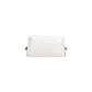 Cream Polyethylene Clutch Bag