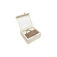 Beige Polyethylene Clutch Bag