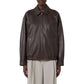 Brown Lamb Leather Leather Jacket