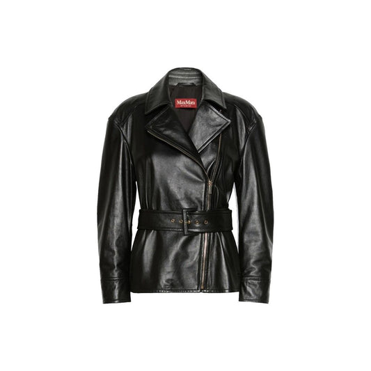 Black Lambskin Leather Jacket