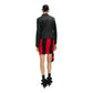Black Polyester Leather Jacket