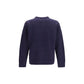 Blue Cotton Sweatshirt