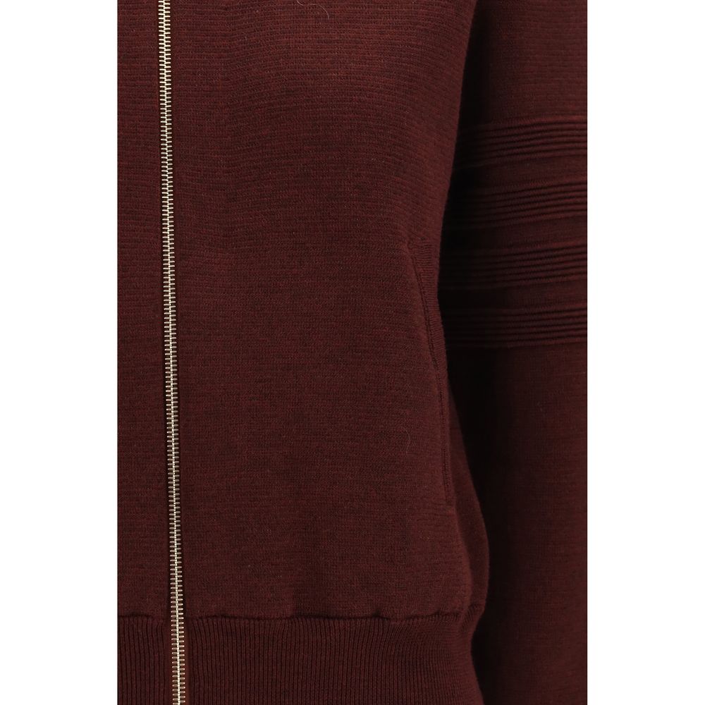 Bordeaux Wool Oves Aries Bomber