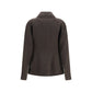 Brown Wool Oves Aries Full-Length Jacket