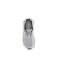 Gray Polyester Athletic Sneakers