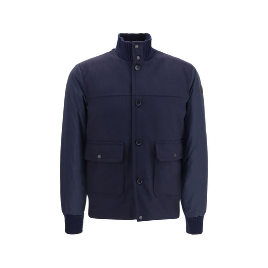 Blue Wool Oves Aries Shell Jacket