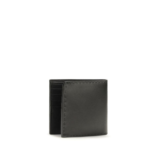 Black Calf Leather Bos Taurus Wallet