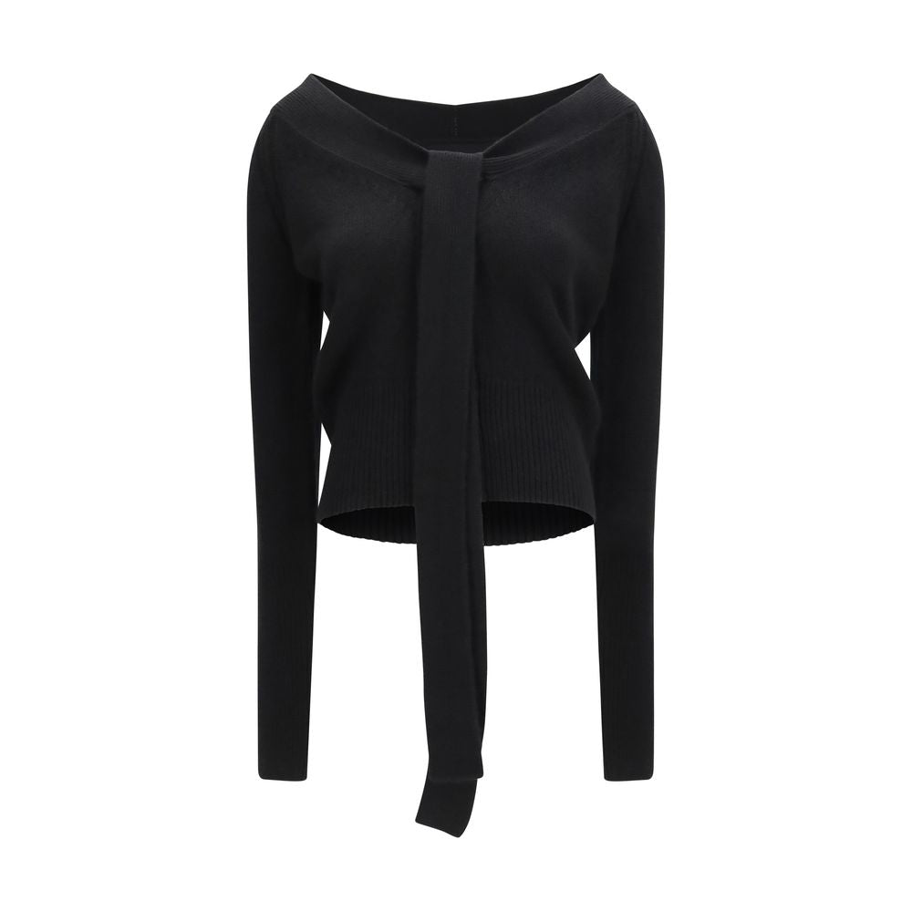 Black Cashmere Cardigan