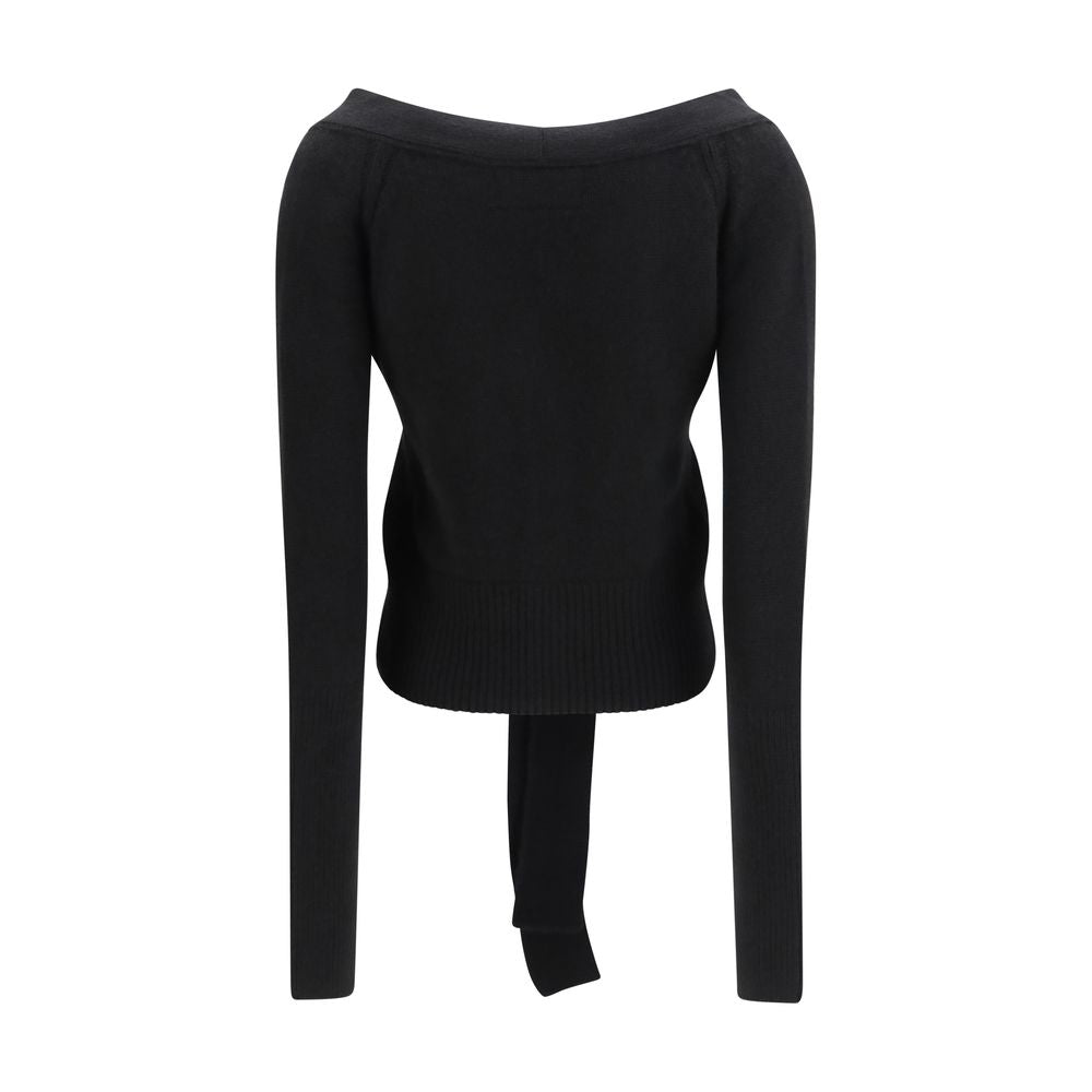 Black Cashmere Cardigan