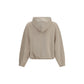 Beige Cotton Sweatshirt