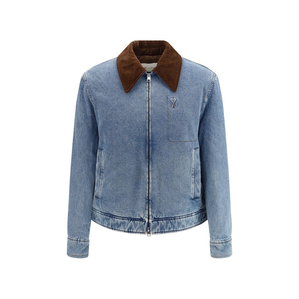 Blue Cotton Denim Jacket