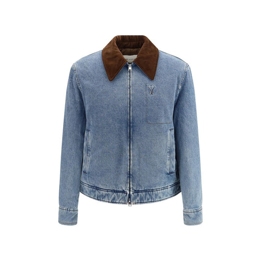 Blue Cotton Denim Jacket