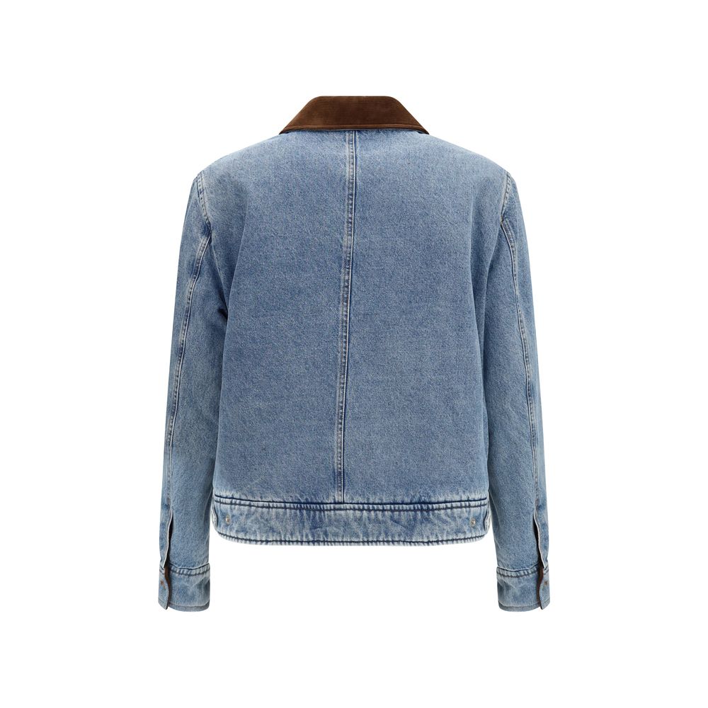 Blue Cotton Denim Jacket