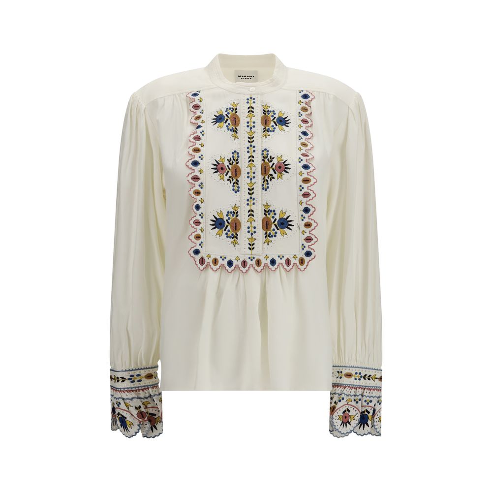 White Viscose Blouse