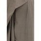 Gray Wool Oves Aries Flared Pants