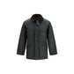 Gray Cotton Shell Jacket