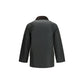 Gray Cotton Shell Jacket