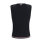 Black Wool Oves Aries Sleeveles T-Shirt