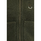 Bicolor Polyester Full-Length Jacket