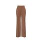 Brown Virgin Wool Dress Pants