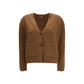 Brown Wool Oves Aries Cardigan