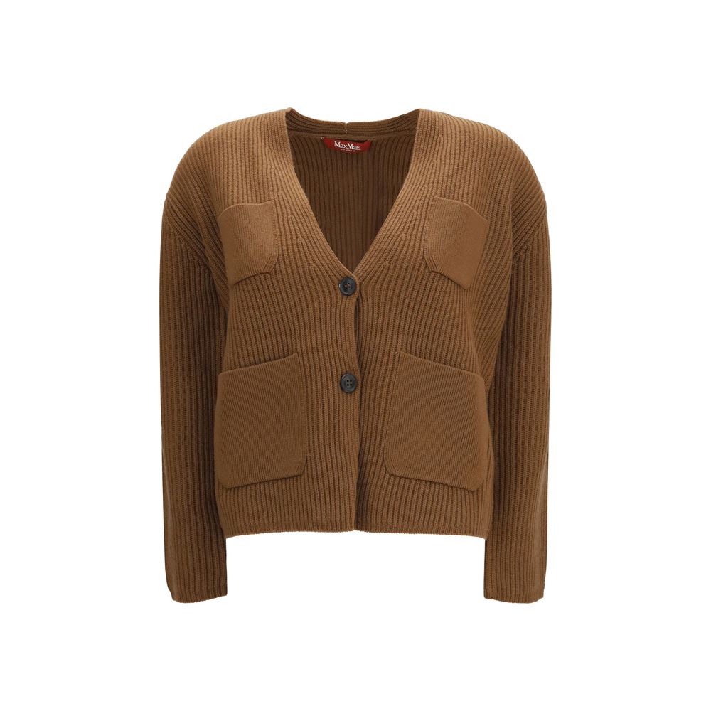 Brown Wool Oves Aries Cardigan