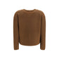 Brown Wool Oves Aries Cardigan