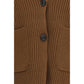 Brown Wool Oves Aries Cardigan