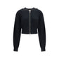 Black Wool Oves Aries Cardigan
