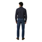 Blue Cotton Pattern Shirt