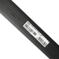 Black Leather Silver Tone Metal Buckle Belt