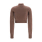 Brown Cashmere Sweatshirt