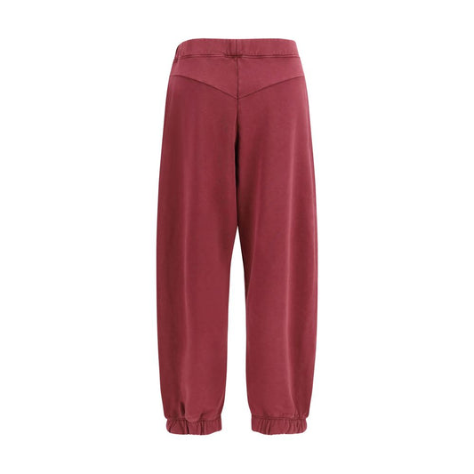 Purple Cotton Joggers (Workout Pants)