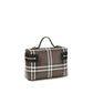 Brown Cotton Handbag