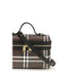 Brown Cotton Handbag