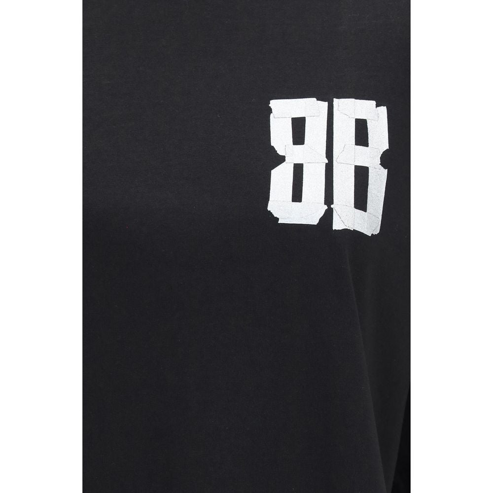 Black Cotton T-Shirt